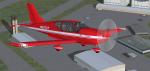 FSX Socata TB-10 Tobago Red-White N4274T Textures